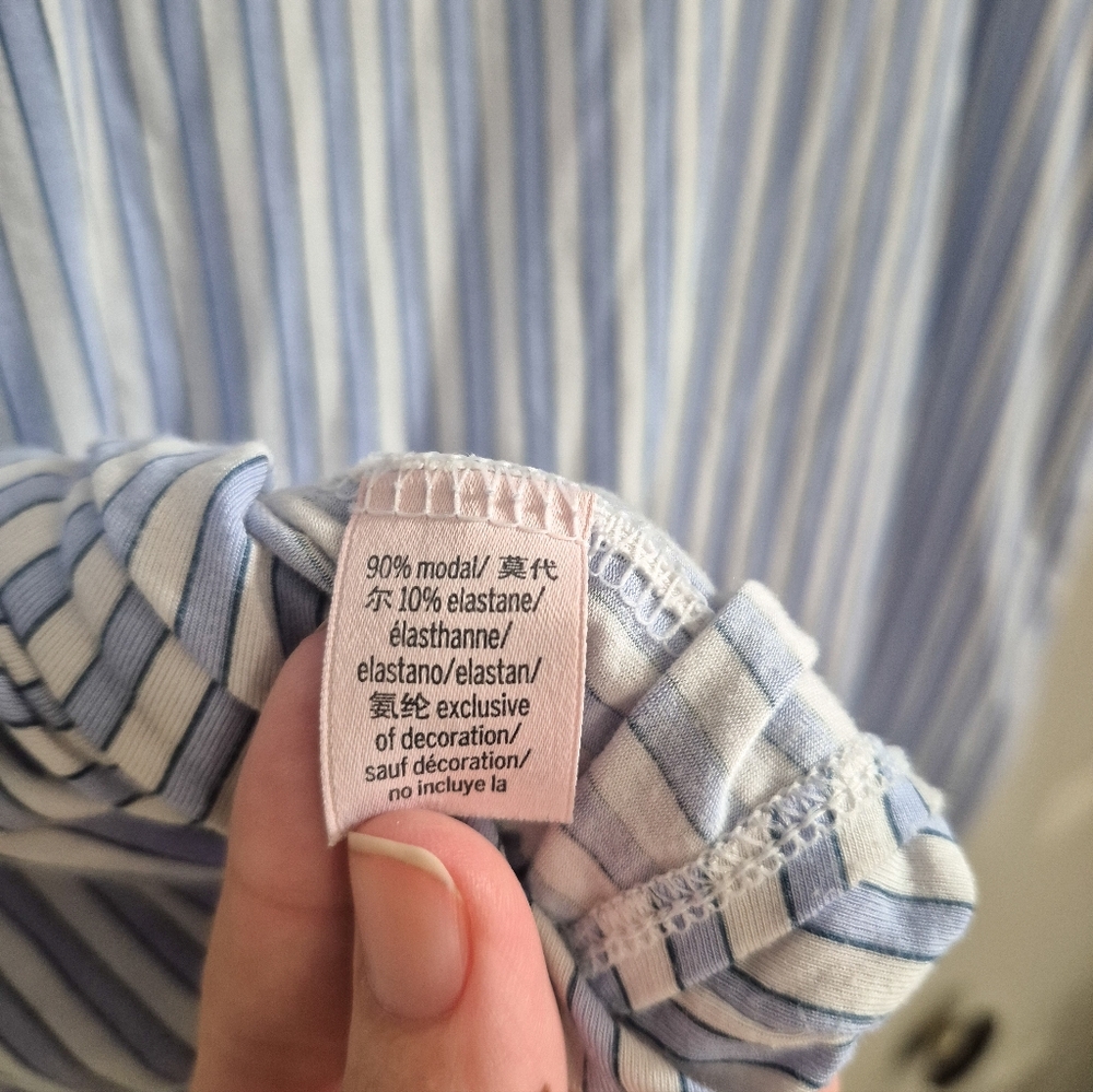 Super Soft Striped Lounge Top - Picture 4 of 4